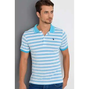 T8545 DEWBERRY T-SHIRT-BLUE