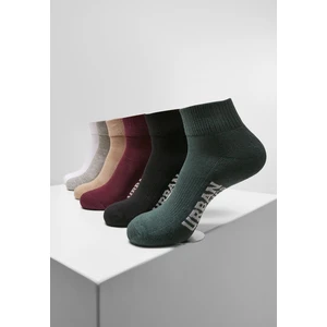 High Sneaker Socks 6-Pack Winter Color