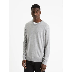 Celio Wool sweater Semeriv - Men's