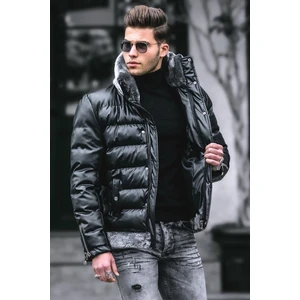 Madmext Black Down Jacket 4797