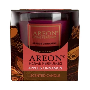 Areon Scented Candle Apple & Cinnamon vonná svíčka 120 g