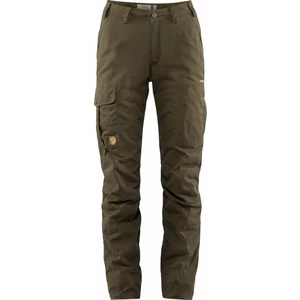 Fjällräven Outdoorové kalhoty Karla Pro Winter Trousers W Dark Olive 36