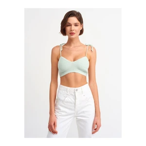 Dilvin 1024 Lace-up Shoulder Bra-mint