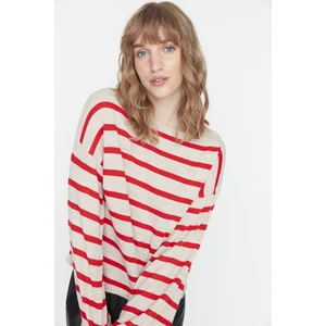 Trendyol Sweater - Red - Regular fit