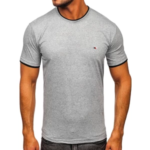 Sivé pánske tričko Bolf 14316