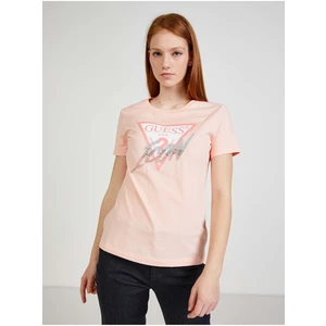 Apricot Women's T-Shirt Guess - Women