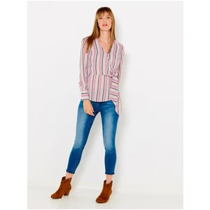 Pink Striped Blouse CAMAIEU - Women