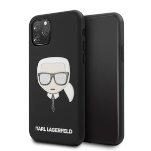 Tok Karl Lagerfeld Embossed Glitter Apple iPhone 11, Black