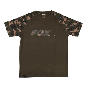 Fox triko Raglan Khaki Camo T-Shirt vel.XL