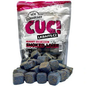 LK Baits CUC! Nugget Carp Smoked Liver 17 mm, 1kg