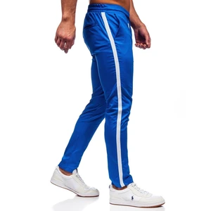 Pantaloni joggers albastri Bolf 0013