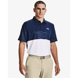 Under Armour Tričko UA Playoff 2.0 Blocked Polo-NVY