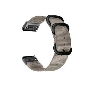 Nejlon karpánt Tactical QuickFit  Garmin Fenix 5X és 6X, grey