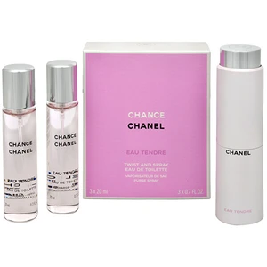 Chanel Chance Eau Tendre toaletná voda pre ženy 3 x 20 ml