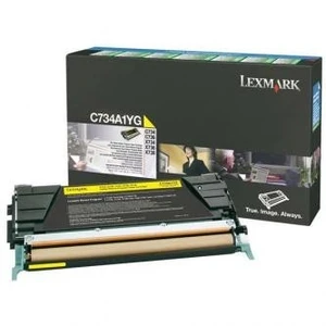 Lexmark C734A1YG žltý (yellow) originálny toner