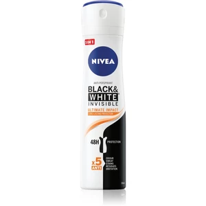 Nivea Invisible Black & White Ultimate Impact antiperspirant v spreji 48h 150 ml