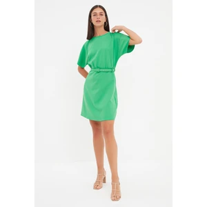 Trendyol Green Belted Dress