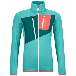 Ortovox Chaqueta para exteriores Fleece Grid Jacket W Ice Waterfall XS