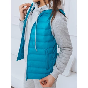 Women's vest ROSILA blue Dstreet TY2577