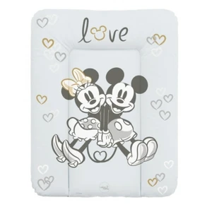 Ceba Baby Přebalovací podložka měkká 50x70cm Disney Minnie & Mickey, šedá