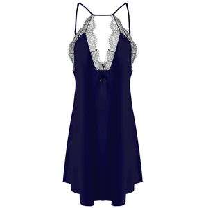 DKaren Woman's Slip Tifany Navy Blue