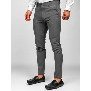 Pantaloni grafit chinos Bolf 0016