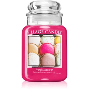 Village Candle French Macaroon vonná sviečka (Glass Lid) 602 g