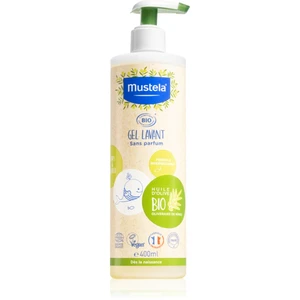 Mustela BIO mycí gel na tělo a vlasy pro děti od narození 400 ml