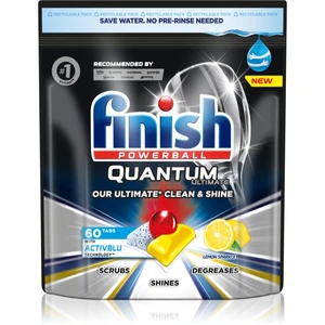 Finish Quantum Ultimate Lemon Sparkle kapsle do myčky 60 ks