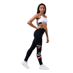 Nebbia High Waist Labels Leggings Negru L