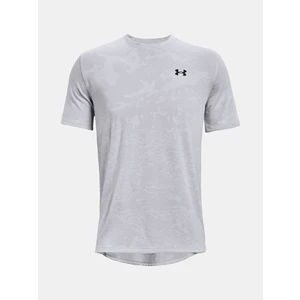 Under Armour UA Training Vent Camo SS Pánské funkční triko 1361503-011 Mod Gray Light Heather S