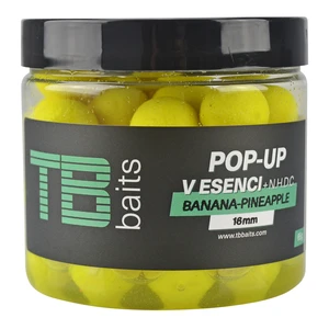 Tb baits plávajúce boilie pop-up yellow banana pineapple + nhdc 65 g-16 mm