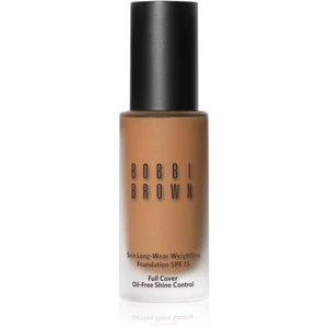 Bobbi Brown Skin Long-Wear Weightless Foundation dlouhotrvající make-up SPF 15 odstín Neutral Golden (N-070) 30 ml