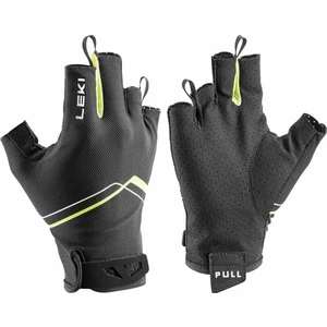 Leki Multi Breeze Short Black/Yellow/White 9 Gants