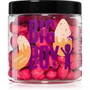 BIG BOY Raspberry passion mandle a kešu v bílé čokoládě s malinovým prachem 300 g