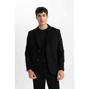 DEFACTO Modern Fit Jacket Collar Button Closure Blazer Jacket