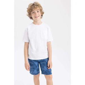 DEFACTO Boy Oversize Fit Crew Neck Short Sleeve T-Shirt