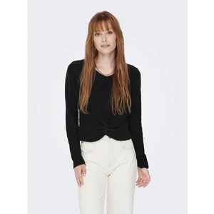 Black ribbed sweater JDY Liva - Women