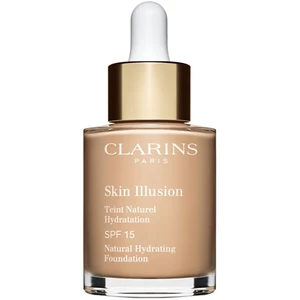 Clarins Skin Illusion Natural Hydrating Foundation rozjasňující hydratační make-up SPF 15 odstín 108.3 Organza 30 ml