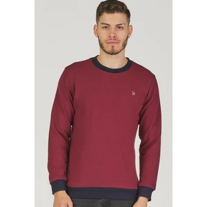 V4004 DEWBERRY MEN'S SWEATSHIRT-BURGUNDY