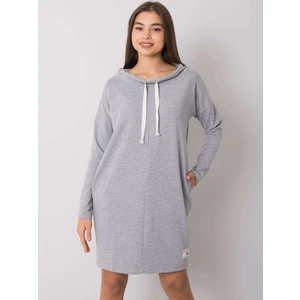 Women's cotton melange dress