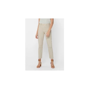 Beige Straight Fit Jeans ONLY Emily - Women