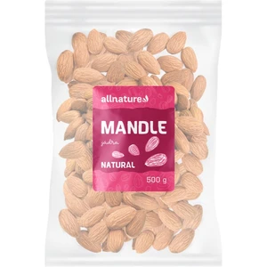 ALLNATURE Mandle jadrá 500 g