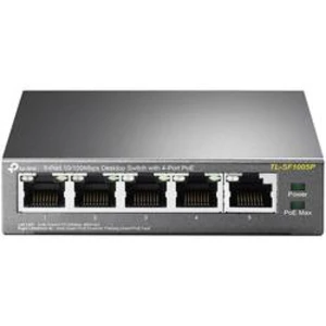 Sieťový switch TP-LINK TL-SF1005P, 5 portů, funkcia PoE
