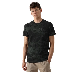 4F MEN'S T-SHIRT TSM028 Zelená M