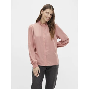 Pink blouse VILA Simple - Women