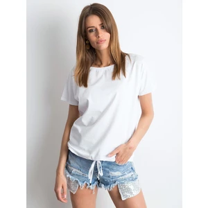 Women´s white cotton t-shirt