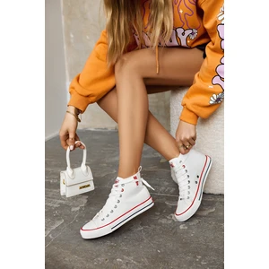 High Sneakers Big Star JJ274127 White