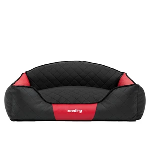 Hundebett Reedog Black & Red Sofa - L