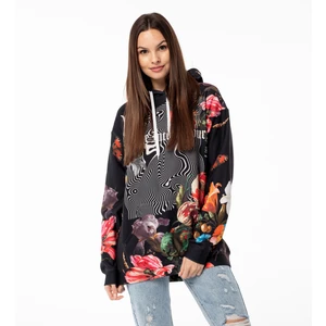 Mr. GUGU & Miss GO Woman's Flowers Hoodie OVS-FM 2397